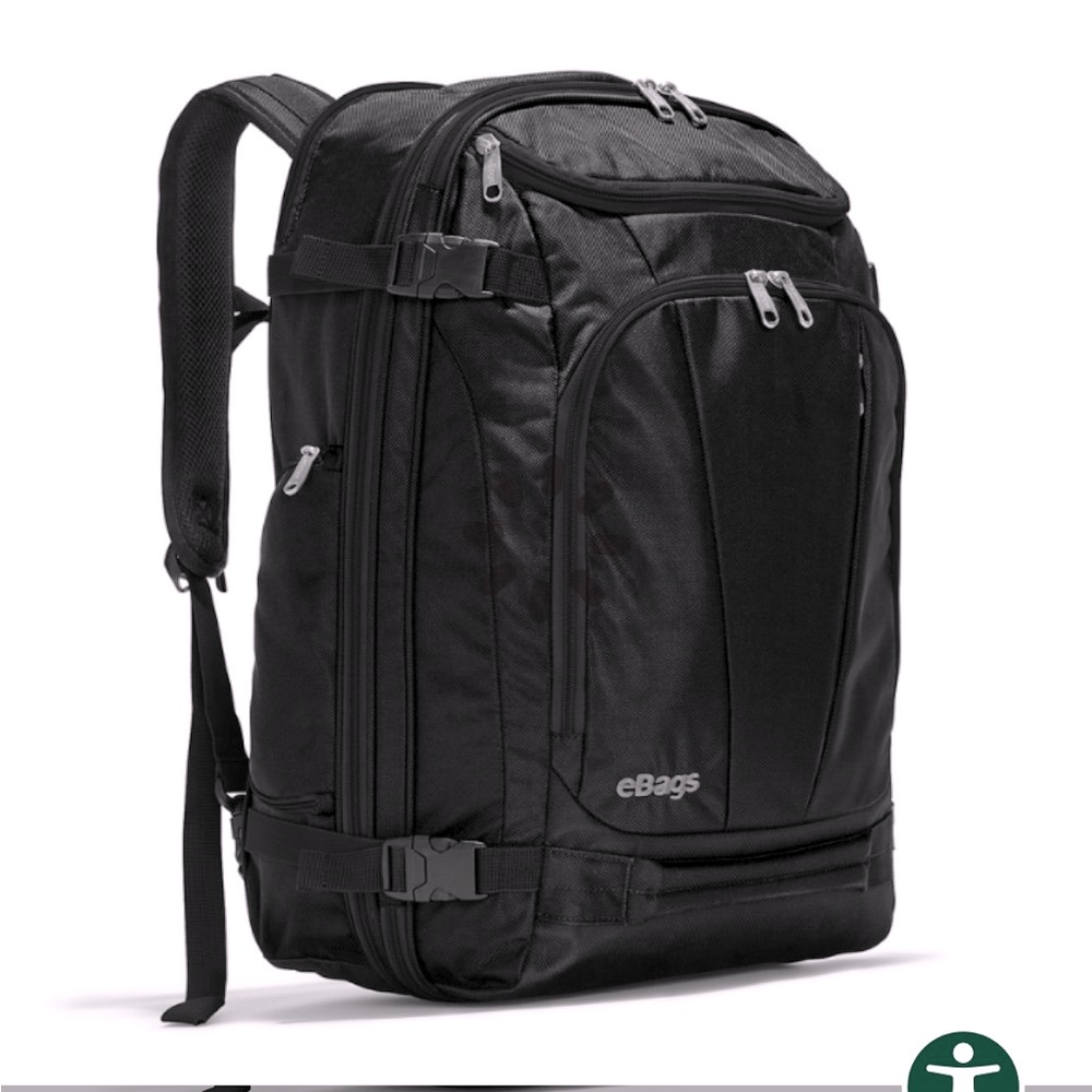 eBags Weekender Backpack- Black